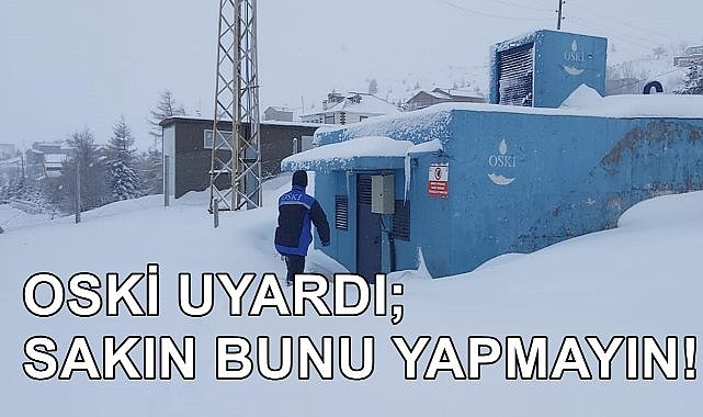 Ordu&#039;da Su Sayaçlarına Donma Uyarısı; Sakın Bunu Yapmayın!