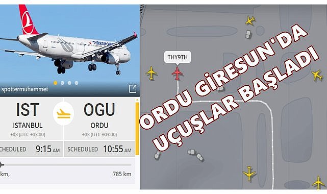 Ordu Giresun Havalimanı&#039;nda Uçuşlar Normale Döndü