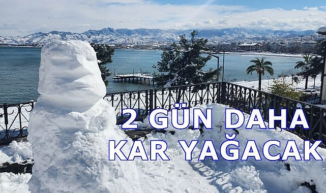 Ordu İçin Uyarı; Kar Yağışı 2 Gün Daha Sürecek