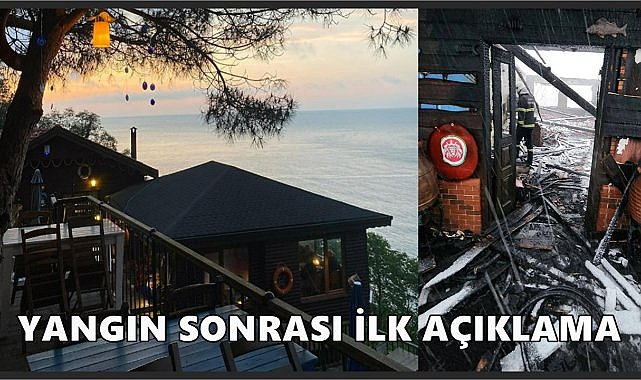 Ordu&#039;nun Turistik İşletmesinden  Yangın Sonrası İlk Açıklama