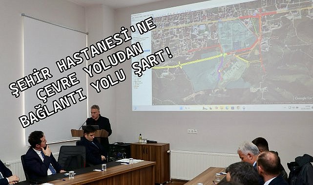 Ordu Şehir Hastanesi İçin Çevre Yolundan Bağlantı Yolu İsteniyor