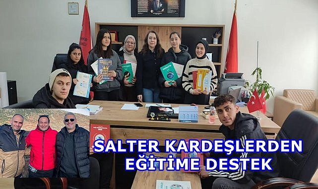 Salter Kardeşlerden Mesudiye&#039;de Eğitime Destek