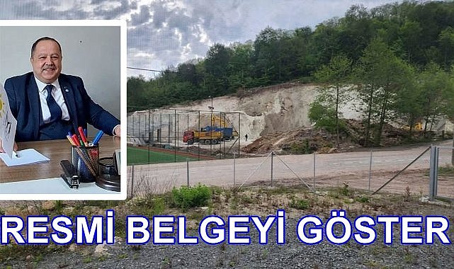 Ulubey&#039;de Mesire Alanı Diye Kaçak madencilik Yapılıyor!