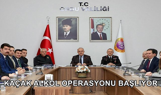 Vali Açıkladı; Ordu&#039;da Kaçak Alkol Denetimi Başlıyor