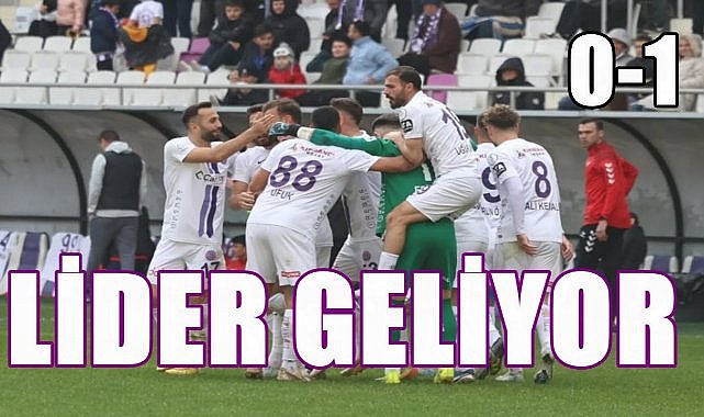 52 Orduspor Konya&#039;da Tek Golle Kazandı; Liderliğini Sürdürdü