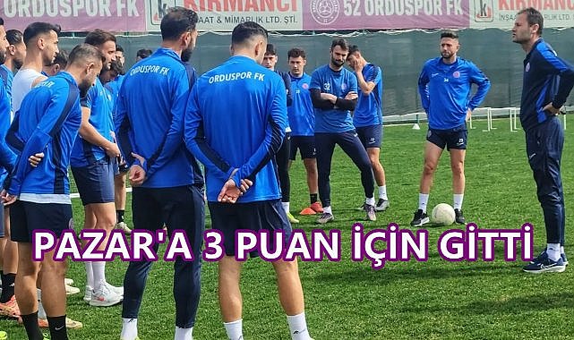 52 Orduspor Pazar&#039;a 3 Puan İçin Gitti