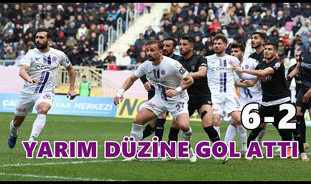 8 Gollü Maçın Kazananı 52 Orduspor; Mor Beyazlılar, Efeler 09&#039;a Yarım Düzine Gol Attı