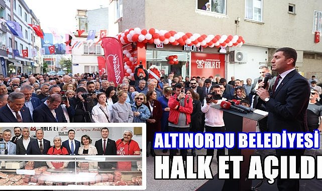 Altınordu Belediyesi Halkın Yanında; Halk Et Açıldı