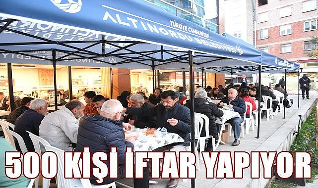 Altınordu Kent Lokantası Her Gün 500 Kişiye İftar Veriyor