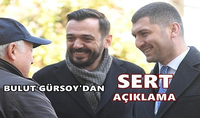 CHP Altınordu İlçe Başkanı Bulut Gürsoy&#039;dan Çok Sert Açıklama