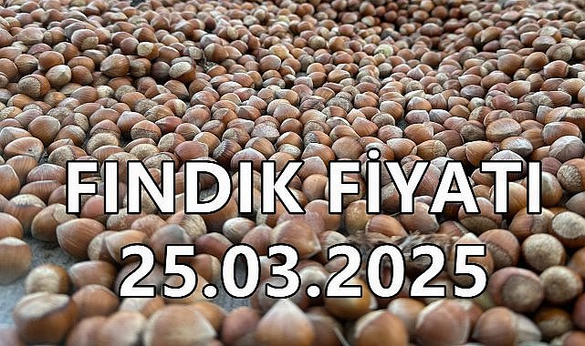 Fındık Fiyatı 25 Mart 2025 Salı
