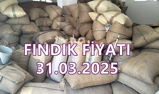 Fındık Fiyatı 31 Mart 2025 Pazartesi