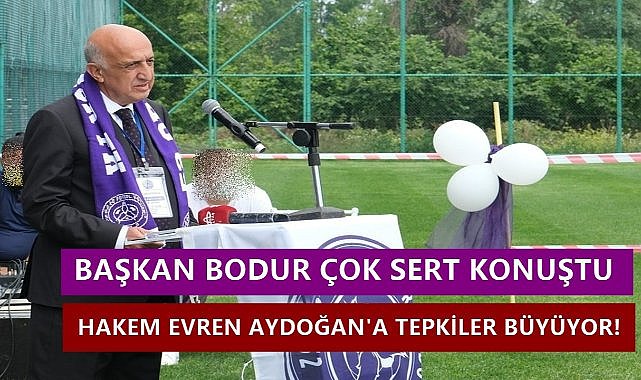 Hakem Evren Aydoğan&#039;a Büyük Tepki; 52 Orduspor&#039;dan TFF ve MHK&#039;ya Çağrı!