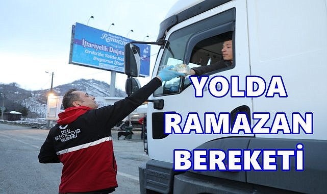 Karadeniz Sahil Yolu&#039;nda İftar Bereketi; İftarlar Ordu&#039;da Açılıyor