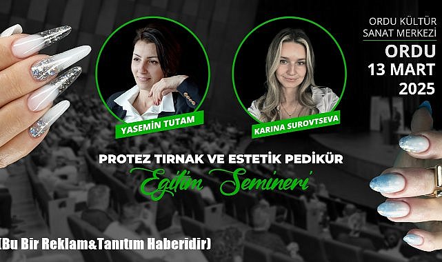 Momo Professional, Ordu&#039;da Protez Tırnak ve Estetik Pedikür Semineri Düzenliyor