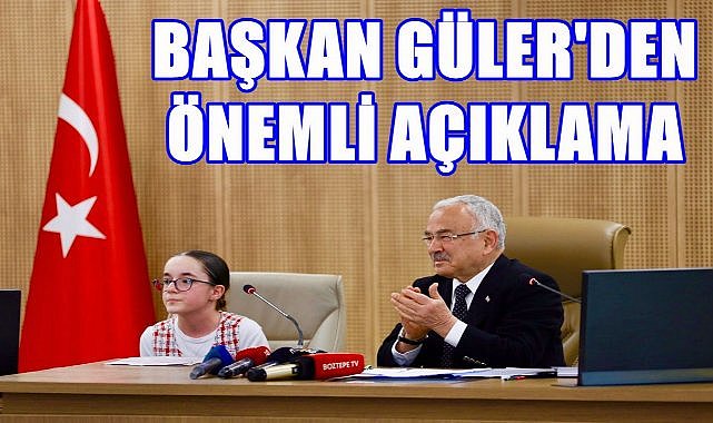 Ordu Büyükşehir Belediye Başkanı Hilmi Güler&#039;den Önemli Açıklama