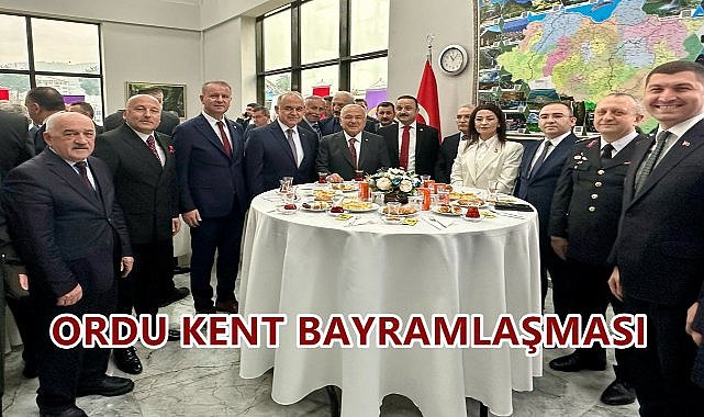 Ordu&#039;da Bayram Coşkusu; Kent Bayramlaşması Gerçekleştirildi