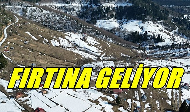 Ordu&#039;da Fırtına Alarmı! Valilikten Kritik Uyarı; Dikkatli Uyarı!