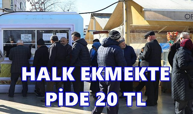 Ordu&#039;da Halk Ekmekte Pide 20 TL&#039;den Satılıyor