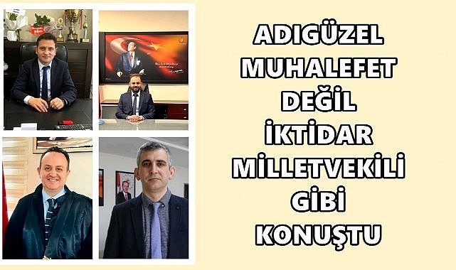 Ordu&#039;da Sağlıkta Güzel Şeyler Oluyor; Adıgüzel İktidar Milletvekili Gibi Konuştu