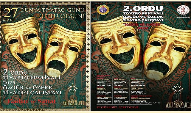 Ordu&#039;da Tiyatro Şöleni; Ücretsiz Festival Başlıyor