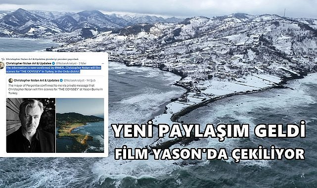 Yeni Paylaşım Yapıldı; The Odyssey Filminin Bazı Sahneleri  Ordu Yason&#039;da Çekilecek