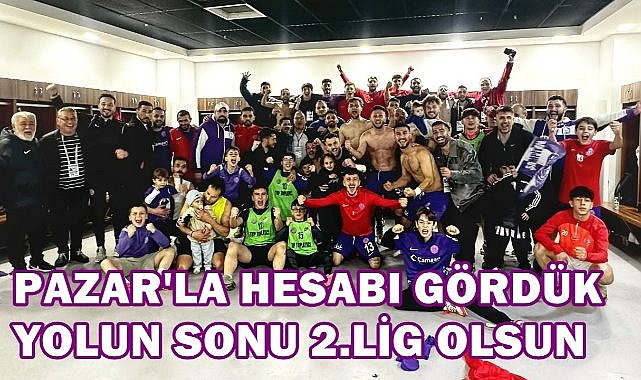 52 Orduspor Pazarspor Maçında 7 Gol Penaltıdan Atıldı; Kazanan Mor Beyazlılar Bir Üst Tura Çıktı
