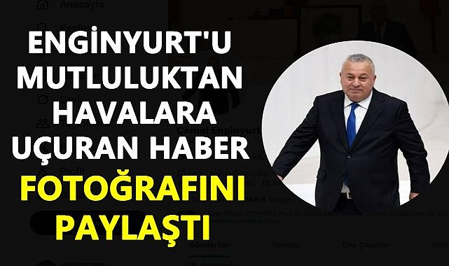 Enginyurt, Kendisini Mutluluktan Havalara Uçuran Fotoğrafı Paylaştı!