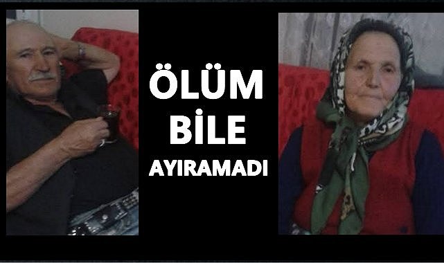 Eşinin Acısına Kalbi Dayanamadı; Bayram Çiftini Ölüm Bile Ayıramadı