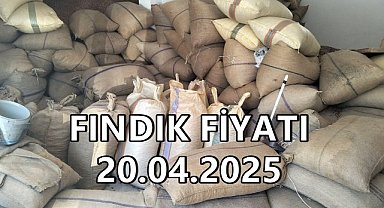 Fındık Fiyatı 20 Nisan 2025 Pazar