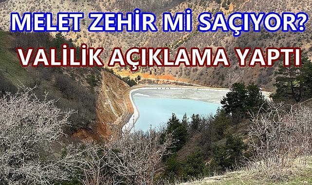 Melet Zehir Mi Saçıyor? Ordu Valiliği Açıklama Yaptı!