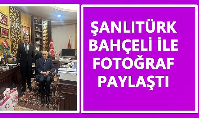 MHP Ordu Milletvekili Naci Şanlıtürk&#039;ten Genel Başkan Bahçeli&#039;ye Ziyaret