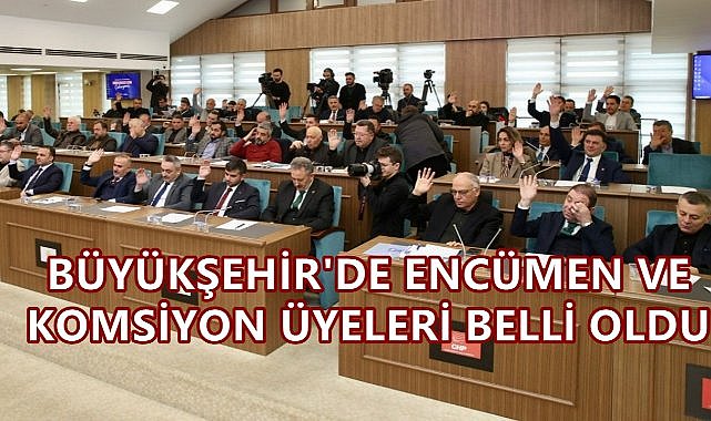 Ordu Büyükşehir Belediyesi&#039;nde Komisyon ve Encümen Üyeleri Yenilendi