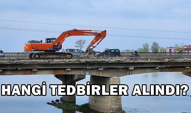 Ordu'da Melet Köprüsü Yıkıldı; Trafik Akışı Yeniden Düzenlendi