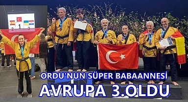 Ordu'nun Süper Babaannesi Avrupa 3. Oldu