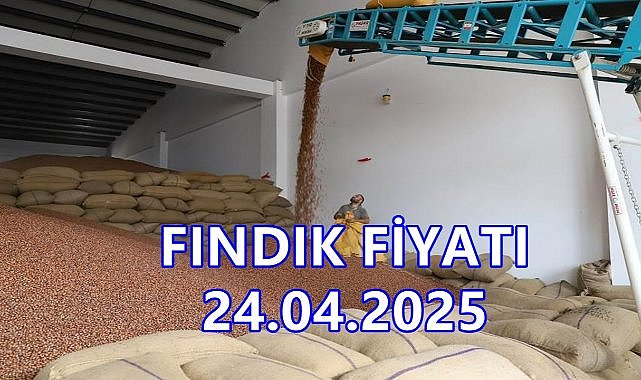 Son Dakika Fındık Fındık Fiyatı 24 Nisan 2025 Perşembe