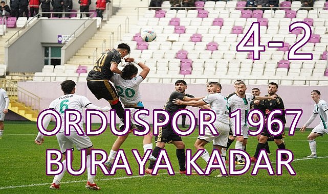 Sonucu Merakla Beklenen Maçta;  Mardinspor 2. Lig'e Yükseldi, 1967 Orduspor Play Off'a Kalamadı