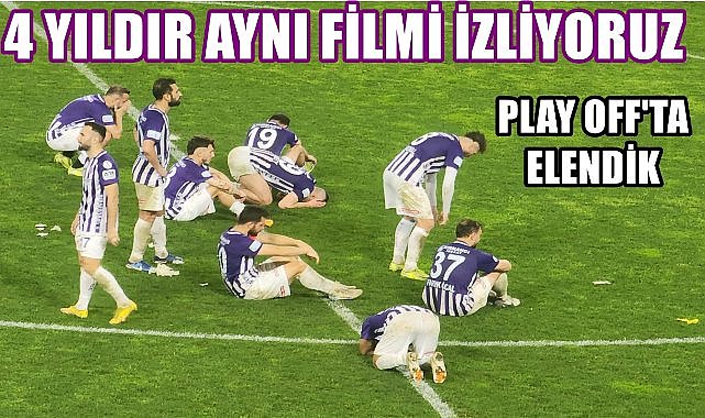 52 Orduspor 4 Sezondur 2.Lig'in Kapısından Play Off'ta Geri Dönüyor; Bu Kez Penaltılarla Elendi