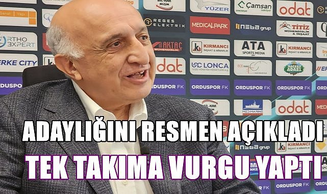 52 Orduspor'da Şükrü Bodur Resmen Aday; Başarı İçin Tek Takım Vurgusu