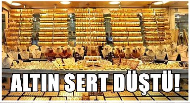 Altın Sert Düştü, Çeyrek ve Gram Altın Fiyatları Düştü!