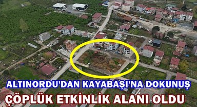 Altınordu Belediyesi'nden Kayabaşı'na Nefes Aldıran Proje