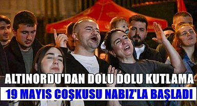 Altınordu'da 19 Mayıs Coşkusu Grup Nabız Konseriyle Başladı