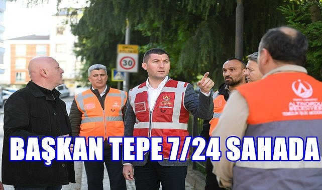 Altınordu'da Değişim Sürüyor; Başkan Tepe Karşıyaka'da Sahaya İndi