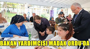 Bakan Yardımcısı Madak Ordu'da; Aile Yılı Destekleri Tanıtıldı