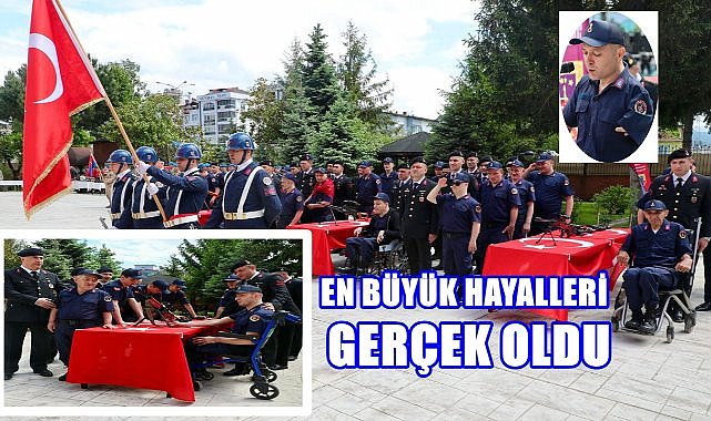 Engelleri Aştılar, Yemin Edip Tezkere Aldılar; Ordu'da 21 Genç Bir Günlük Askerlik Yaptılar