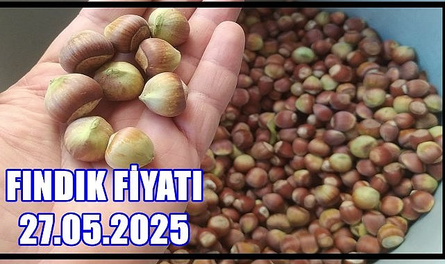 Fındık Fiyatı 27 Mayıs 2025 Salı