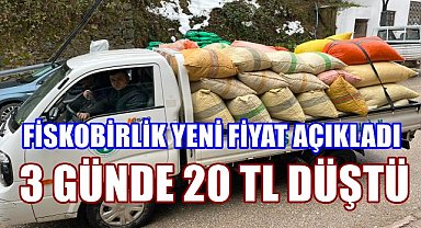 Fiskobirlik Fındık Fiyatını 3 Günde 20 TL Düşürdü!