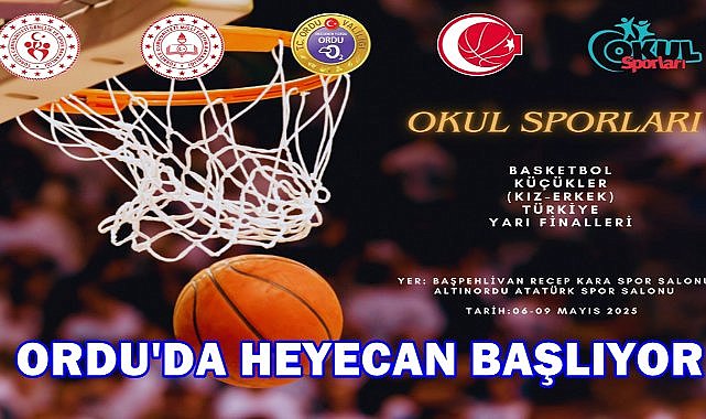 Genç Basketbolcular Ordu&#039;da Türkiye Finalleri İçin Yarışacak