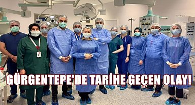 Gürgentepe Devlet Hastanesi Tarihe Geçti; İlk Ameliyat Gerçekleşti