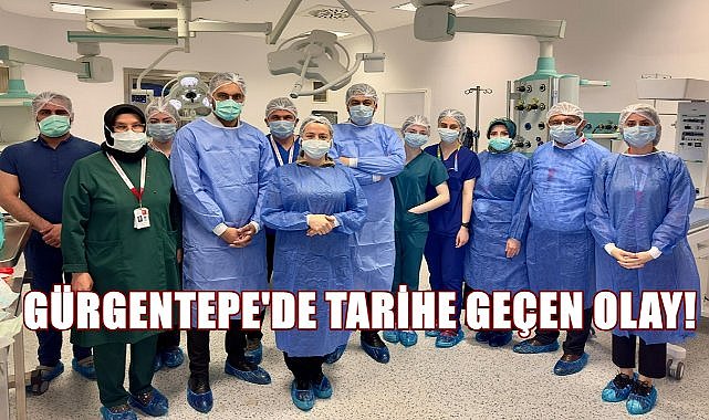 Gürgentepe Devlet Hastanesi Tarihe Geçti; İlk Ameliyat Gerçekleşti